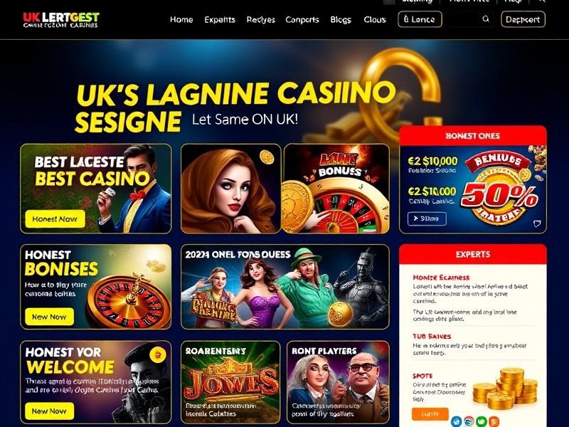Discover the UK's biggest online casinos, trusted platforms, and expert reviews on top slots, poker, and table games. Get updated rankings for 2024 here.